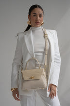 Bolso de Mano Yasmin - Blanco Roto