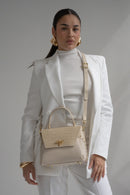 Sac À Main Yasmin - Blanc Casse