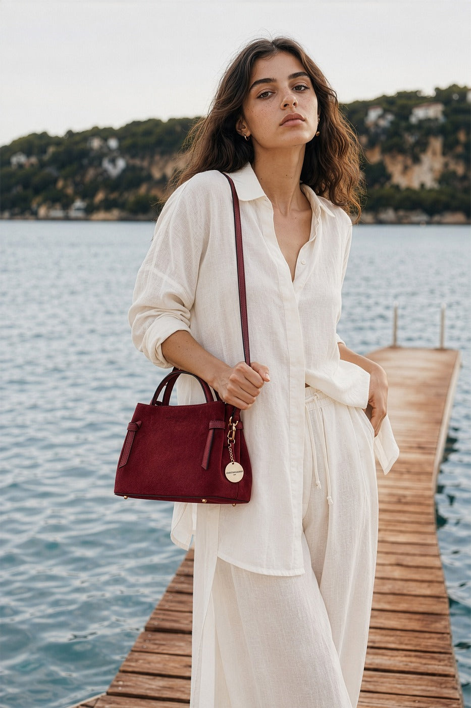 Sac À Main Ada - Bordeaux