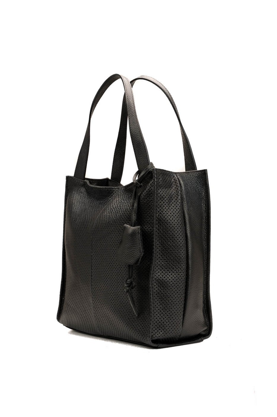 Bolso de Mano Agatella - Negro