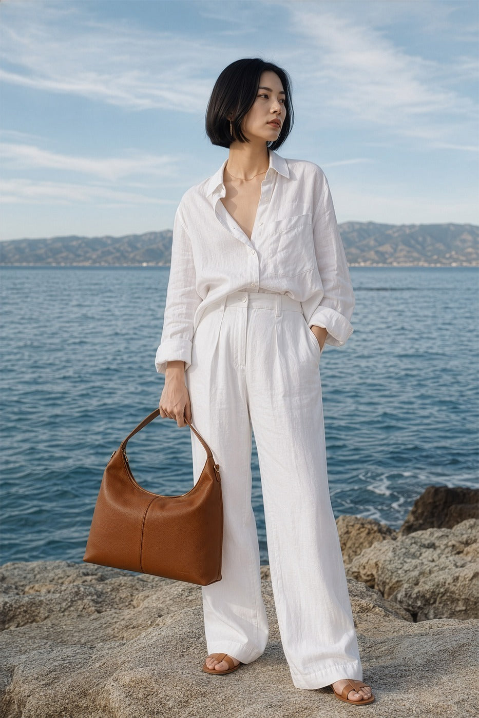 Bolso de Hombro Aliz - Camel