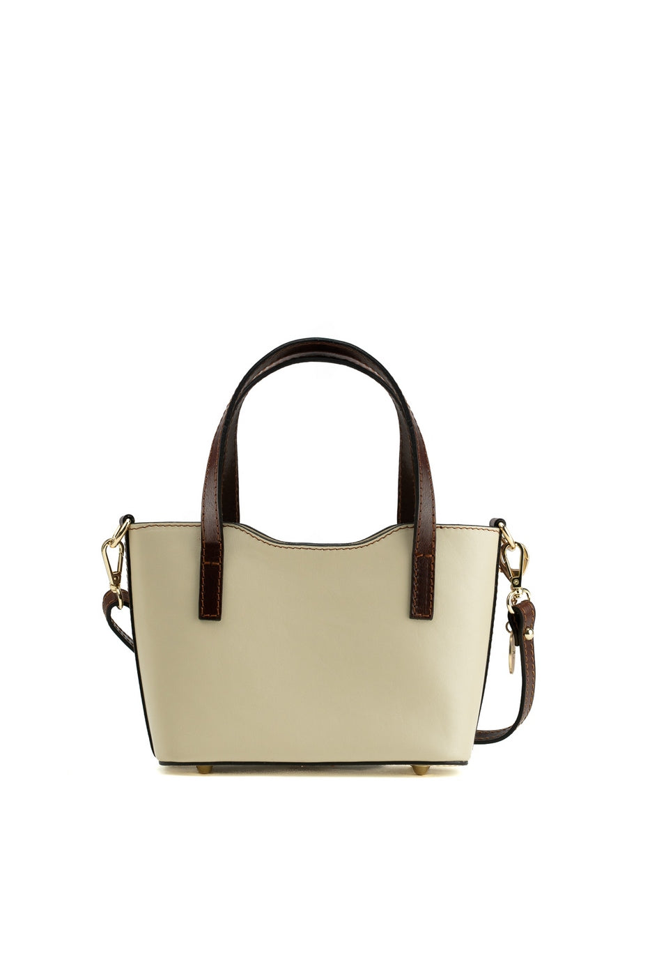 Bolso de Mano Bailey - Blanco Roto/Moca