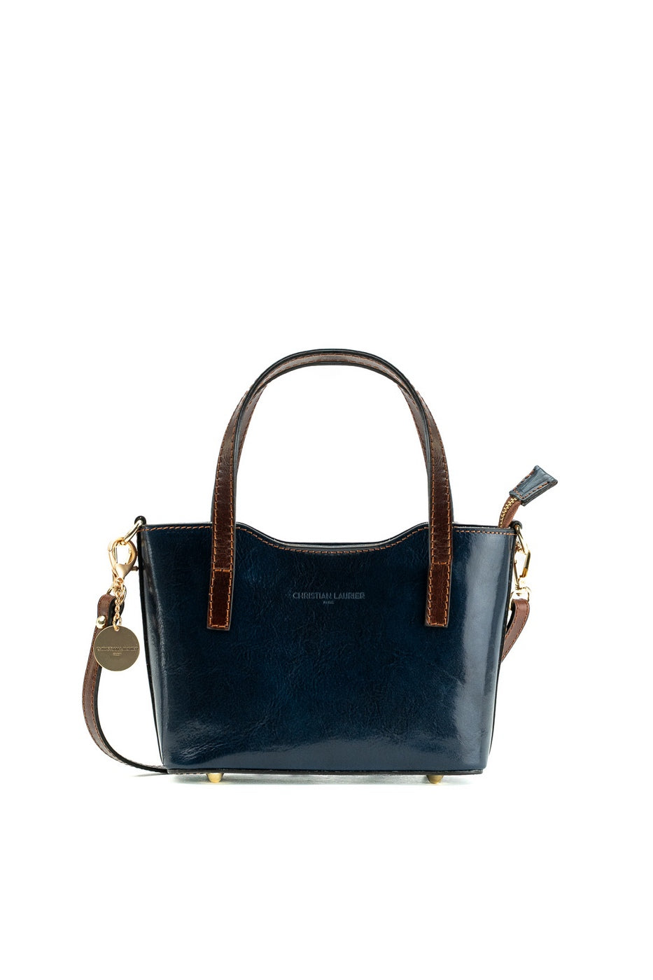 Bolso de Mano Bailey - Azul/Moka