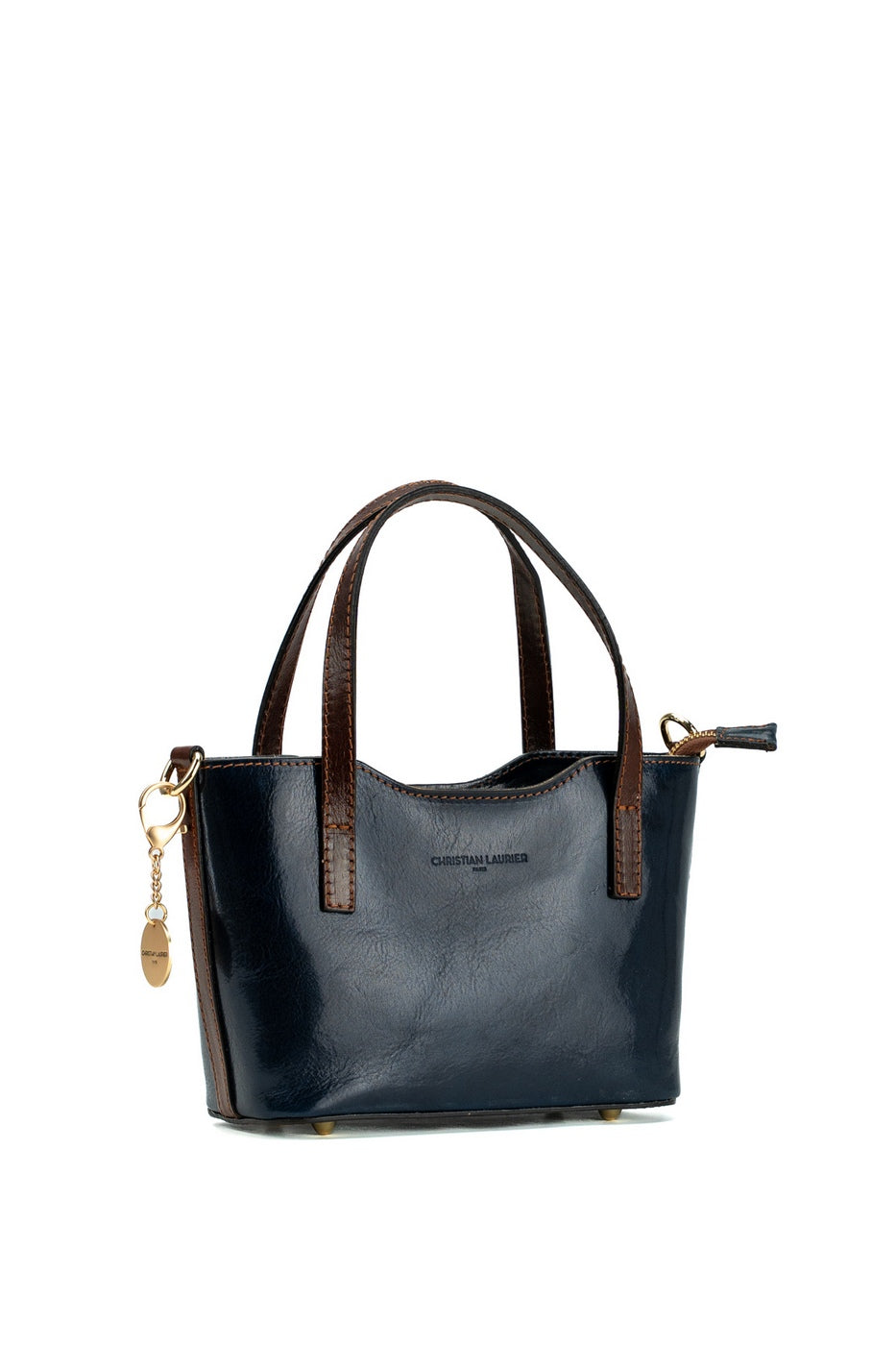 Bolso de Mano Bailey - Azul/Moka