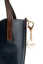 Bolso de Mano Bailey - Azul/Moka