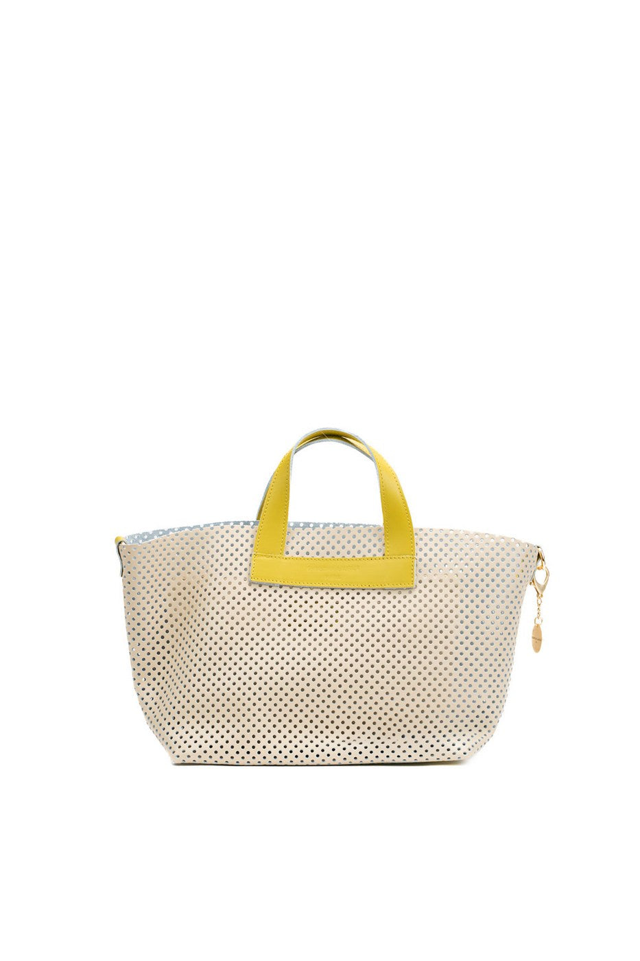 Sac A Bandouliere Capri - Blanc Casse / Jaune