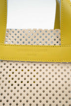 Sac A Bandouliere Capri - Blanc Casse / Jaune