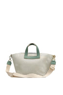 Sac A Bandouliere Capri - Vert / Blanc Casse