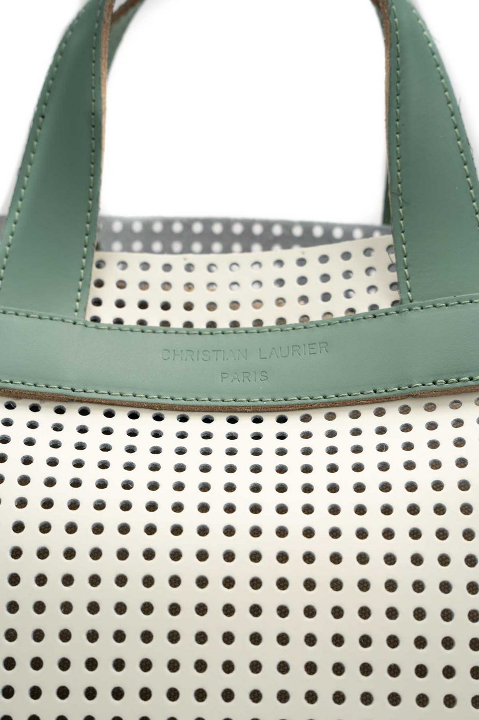 Bolso Bandolera Capri - Verde / Blanco Roto