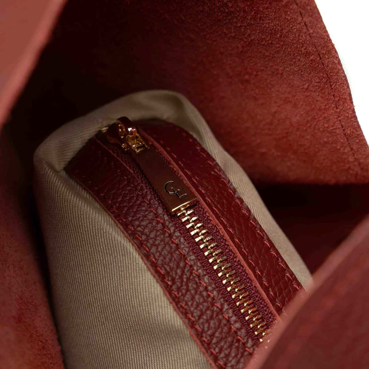 Sac Porte Epaule Celiah - Bordeaux