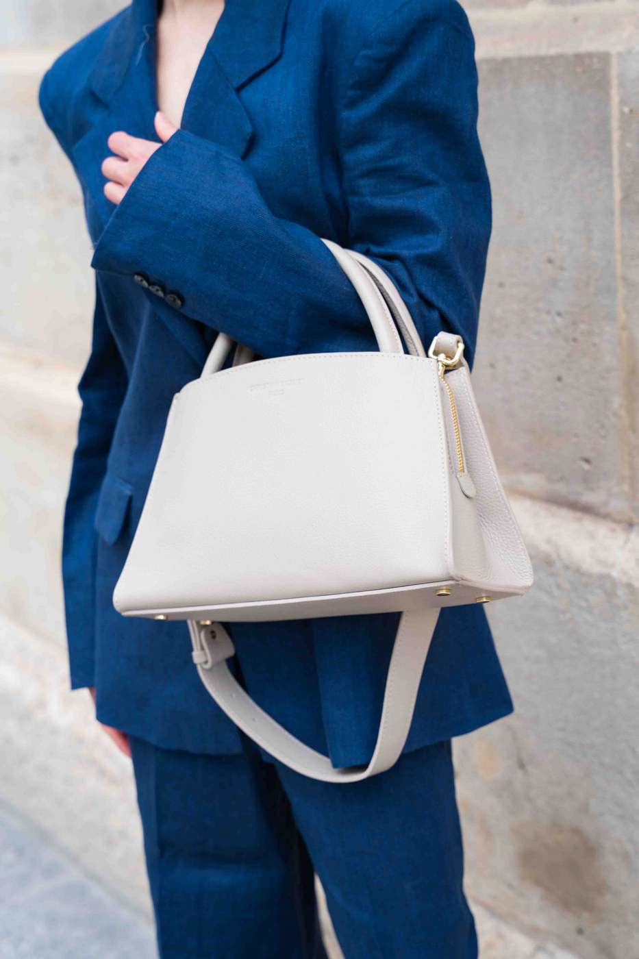 Sac A Bandouliere Horizon - Gris Clair