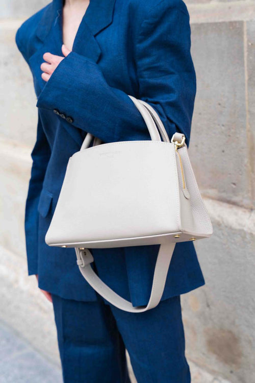Bolso de hombro Horizon - Gris claro