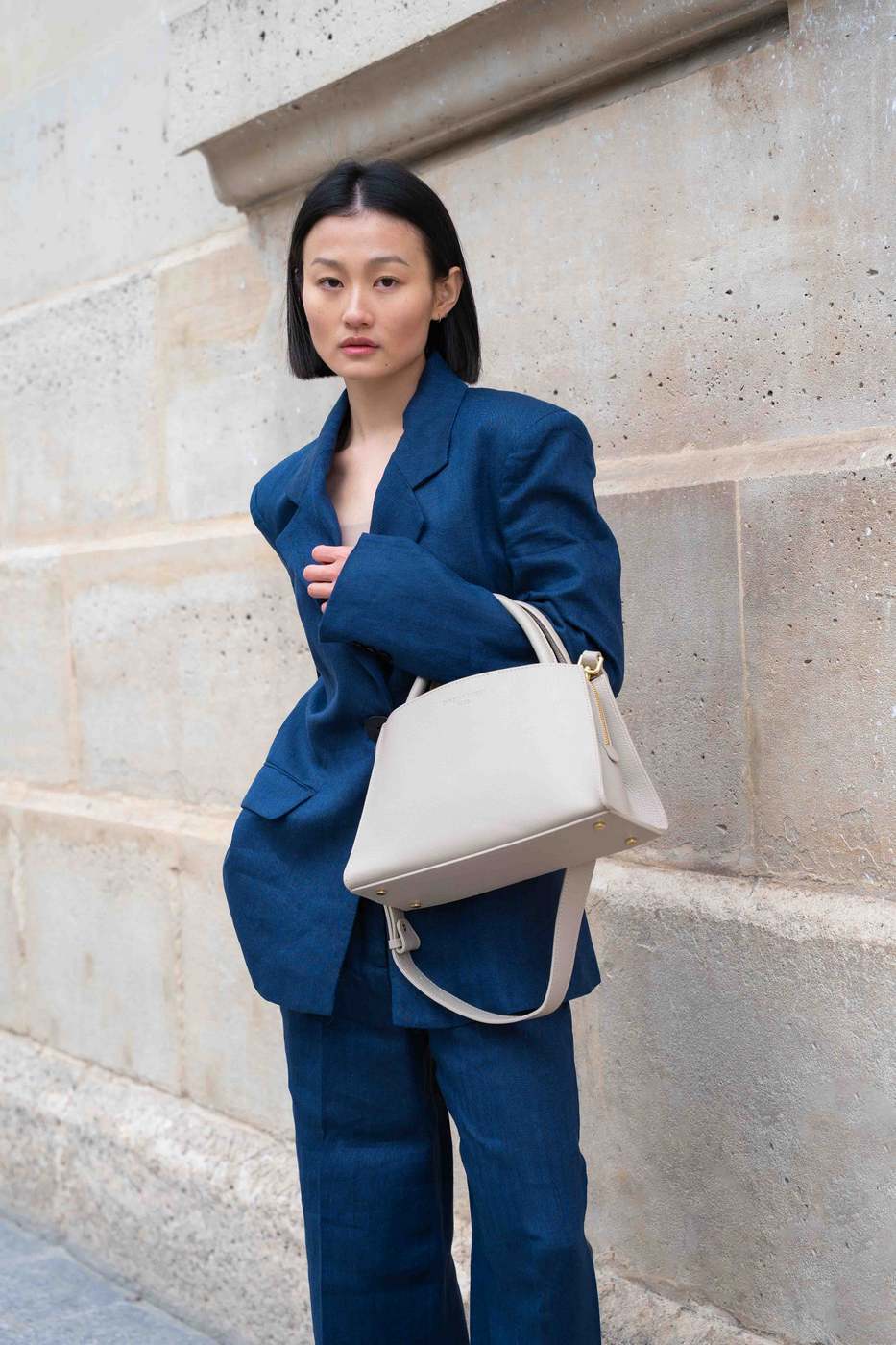 Sac A Bandouliere Horizon - Gris Clair