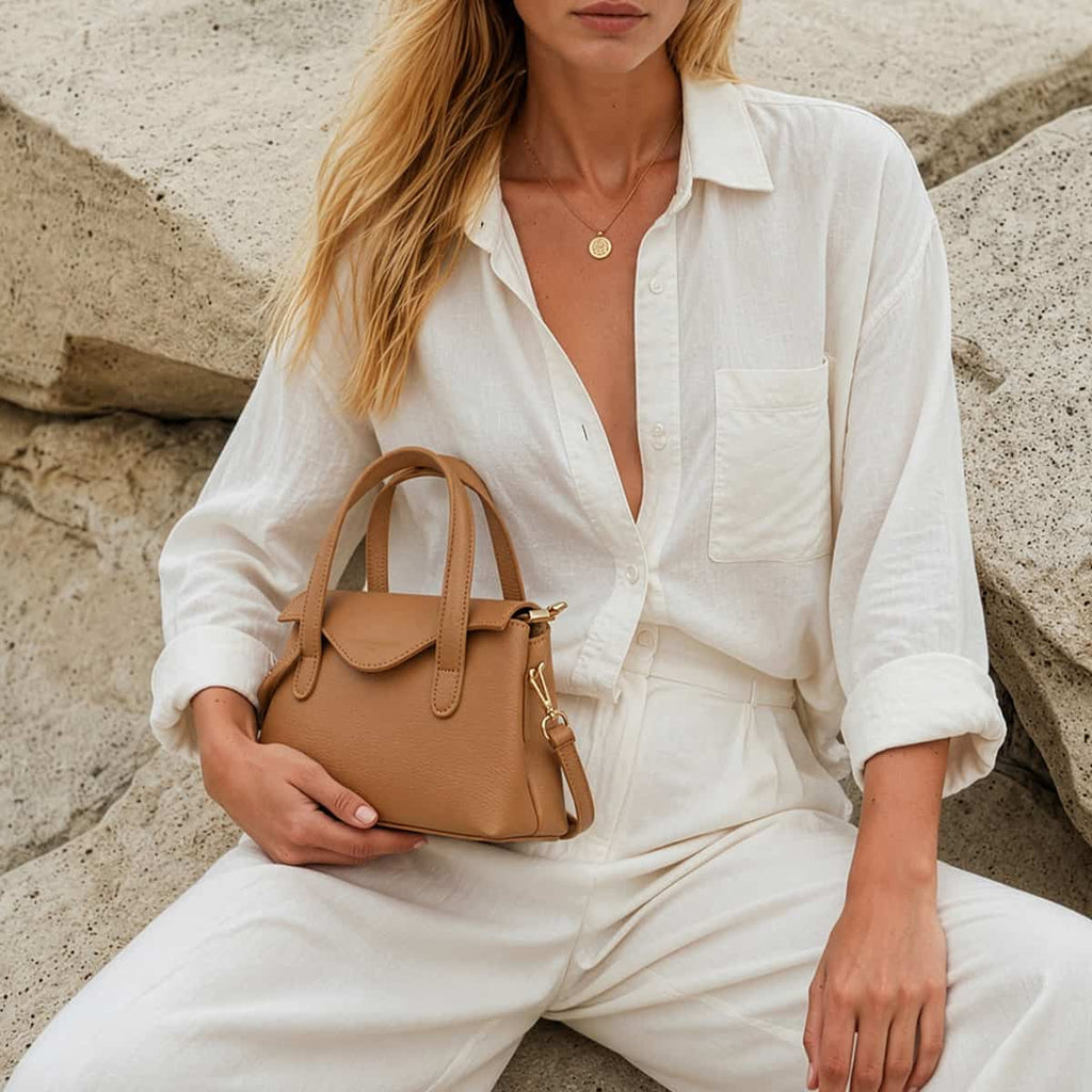 Handtasche Jacie - Camel