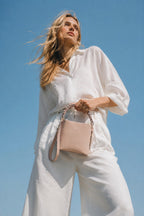 Bolso de Mano Kaia - Rosa Claro