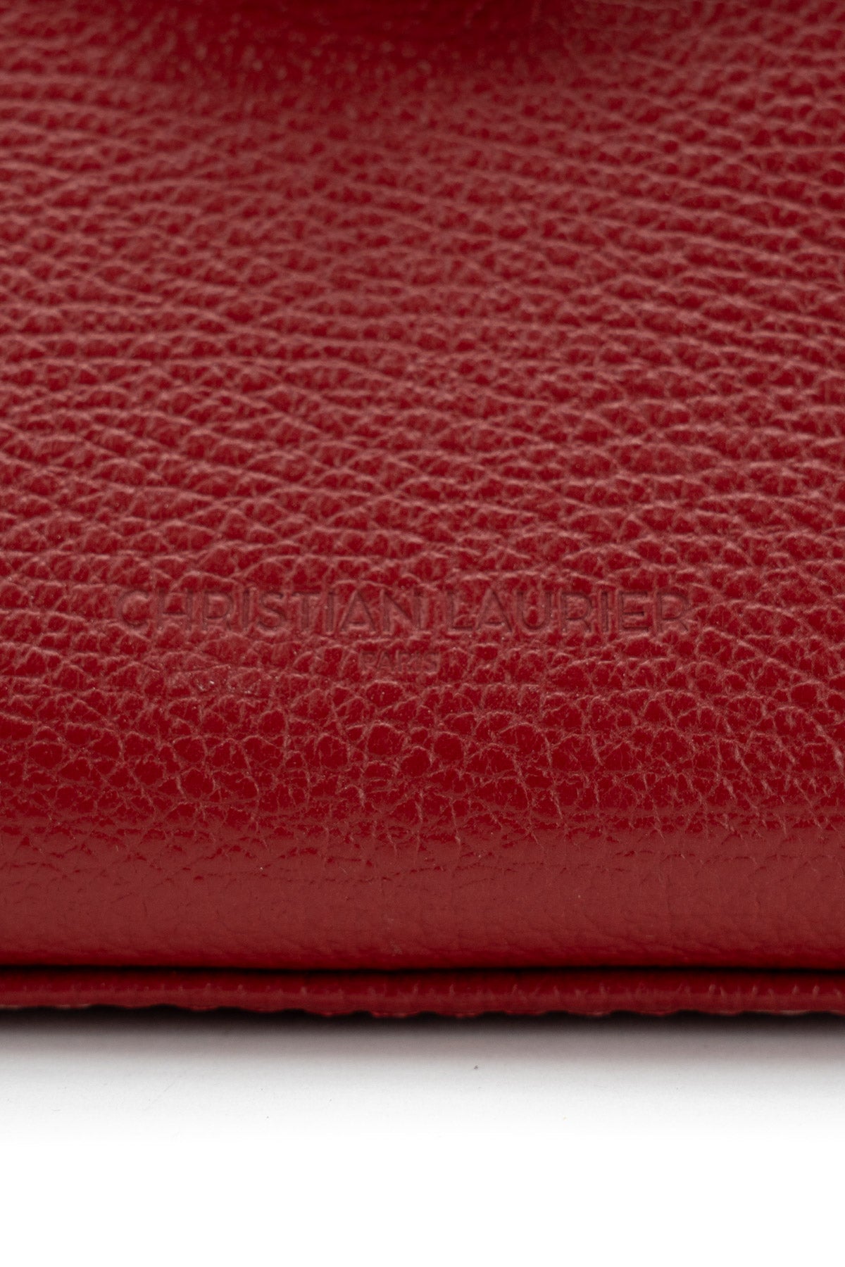 Bolso de Mano Leana - Rojo Oscuro