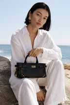 Bolso de Mano Leana - Negro