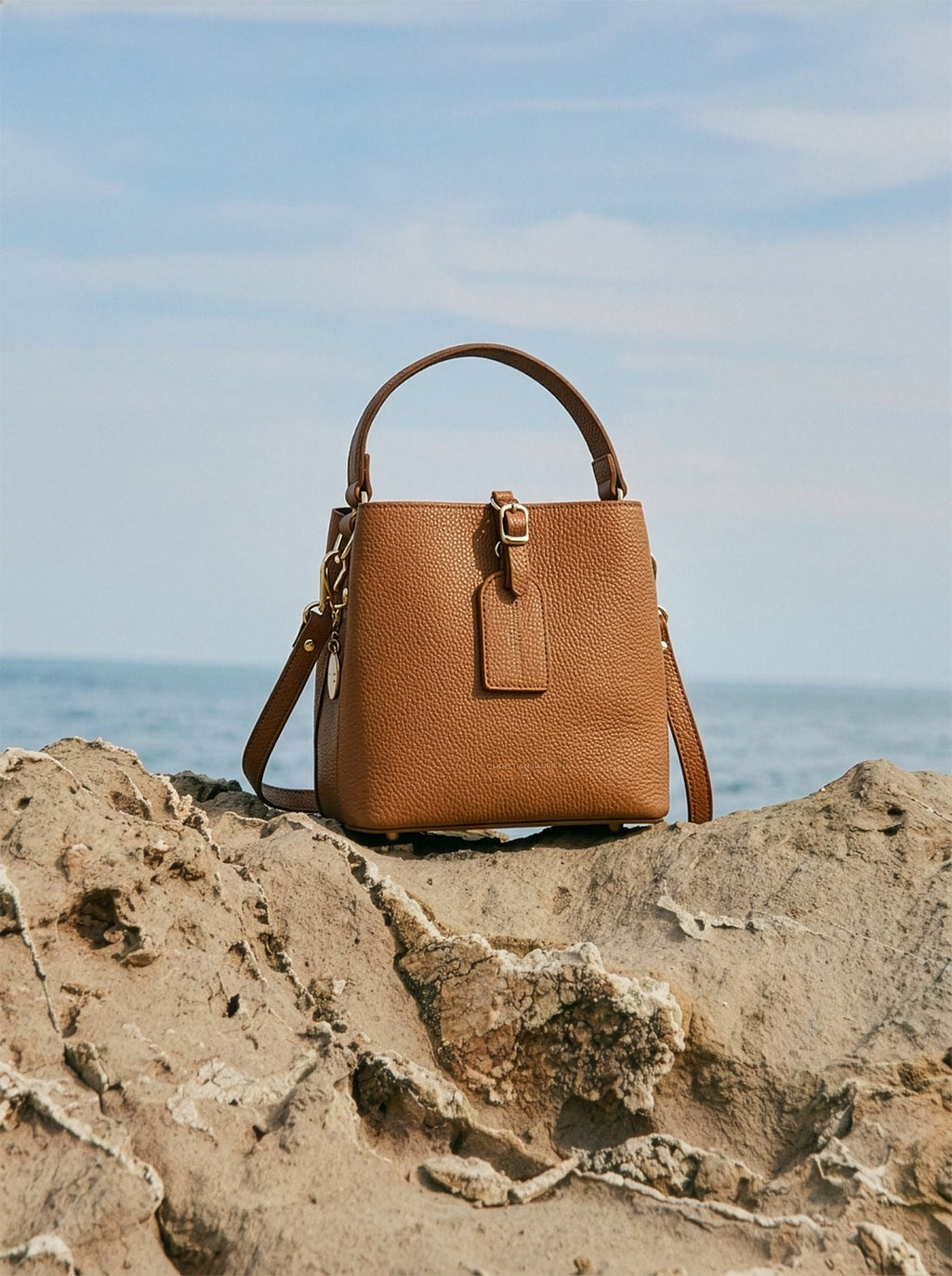 Bolso de Mano Mara - Camel