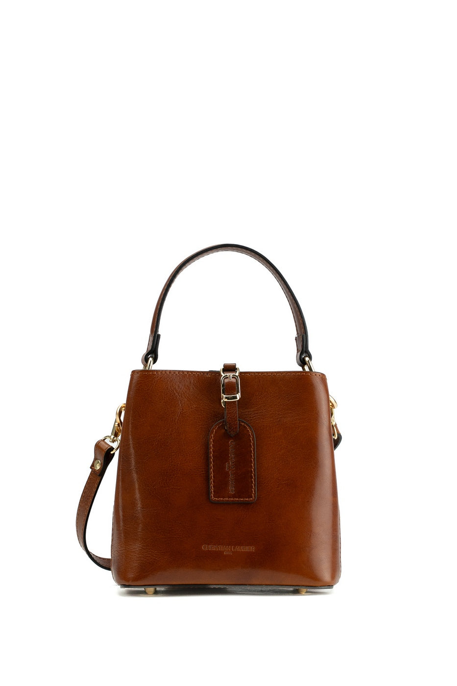 Bolso De Mano Myra - Cognac