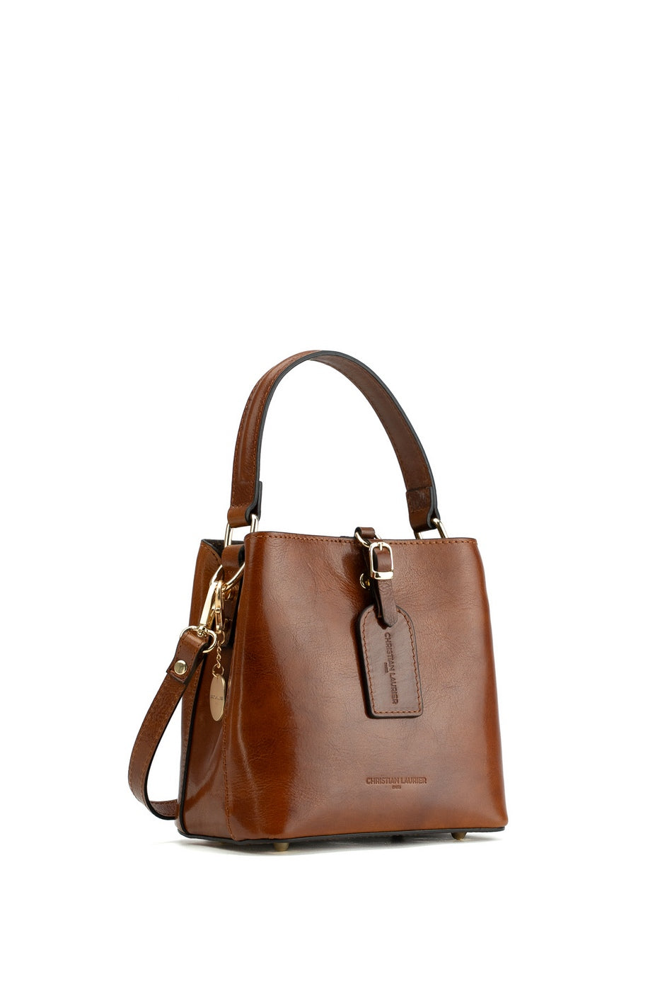 Bolso De Mano Myra - Cognac