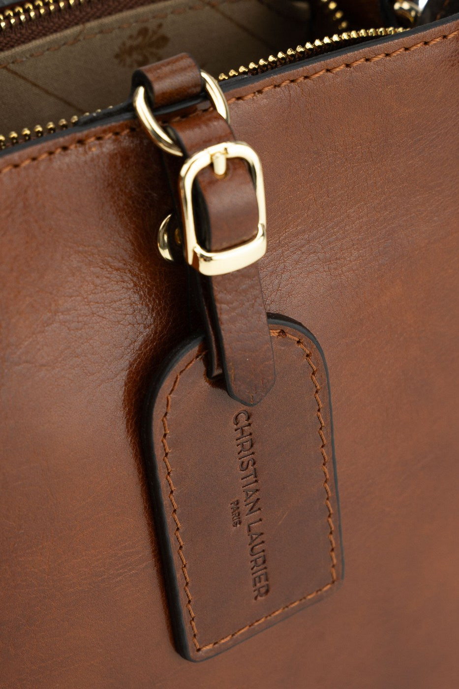 Bolso De Mano Myra - Cognac