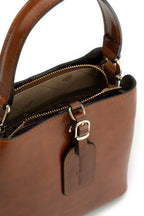 Bolso De Mano Myra - Cognac