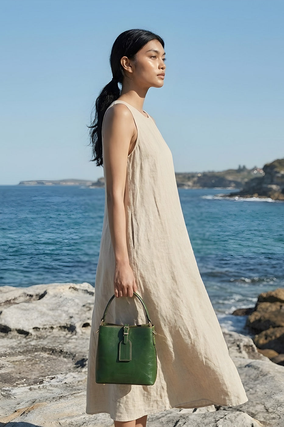 Bolso de Mano Myra - Verde