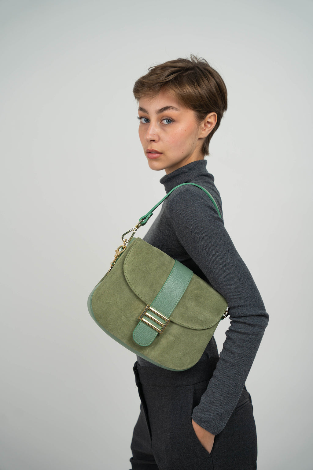 Sac A Bandouliere Noche - Vert Menthe