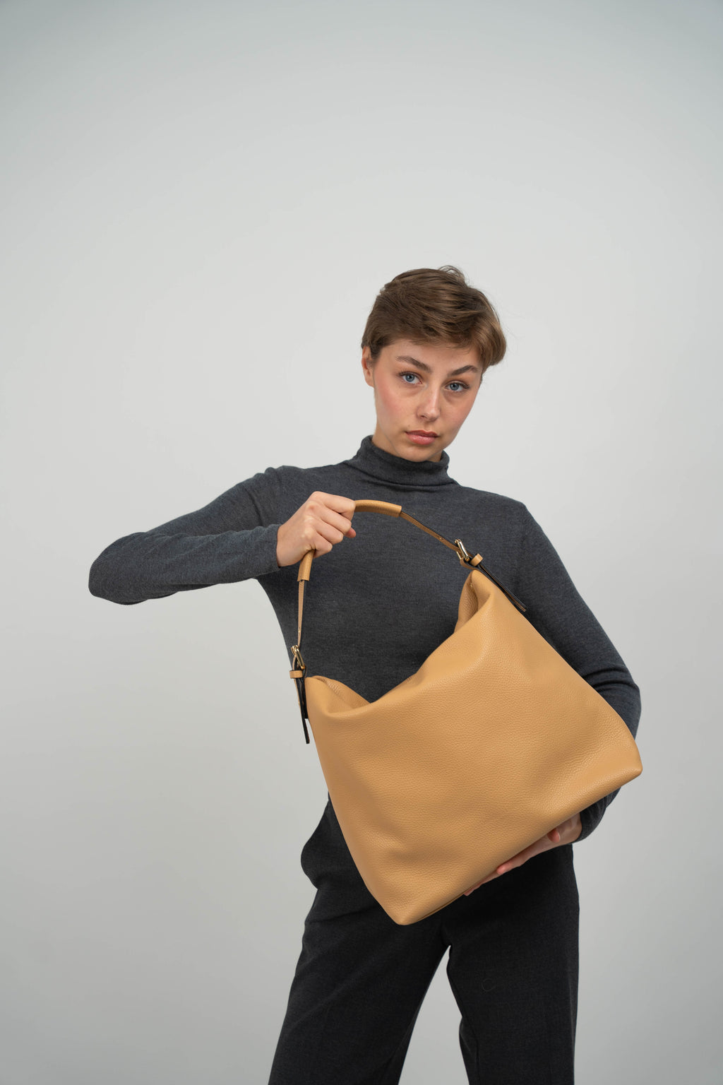 Sac Porté Épaule Orient - Orange Clair