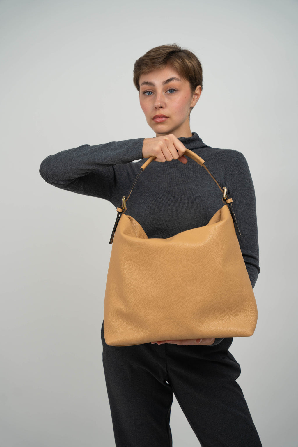 Sac Porté Épaule Orient - Orange Clair