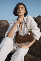 Bolso de Hombro River - Moka