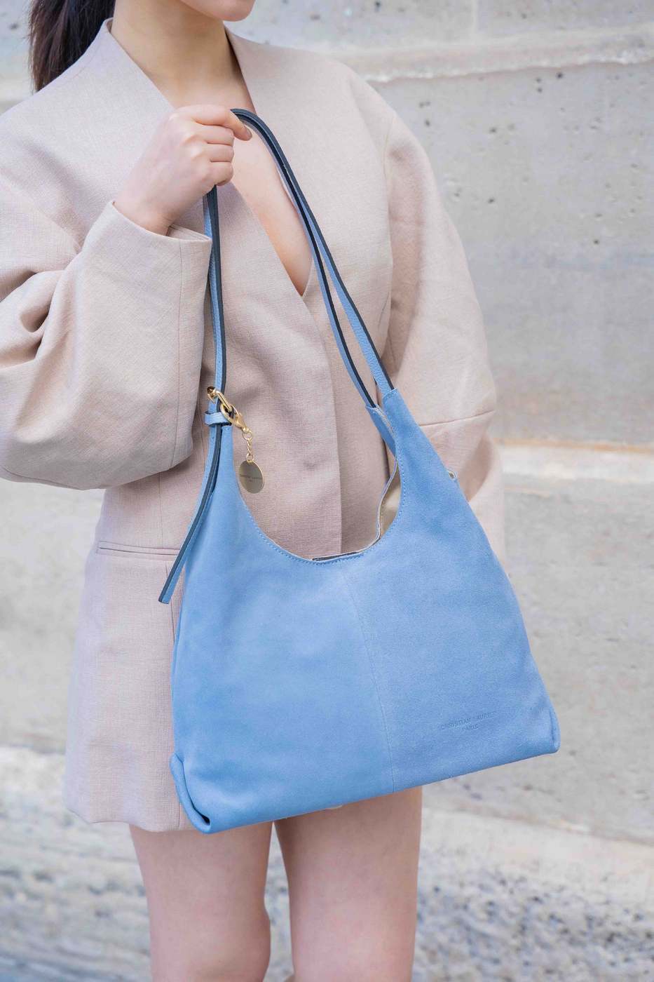 Bolso de Hombro Sierra - Azul Cielo