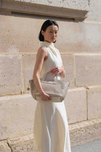 Sac A Bandouliere Soleil - Blanc Casse