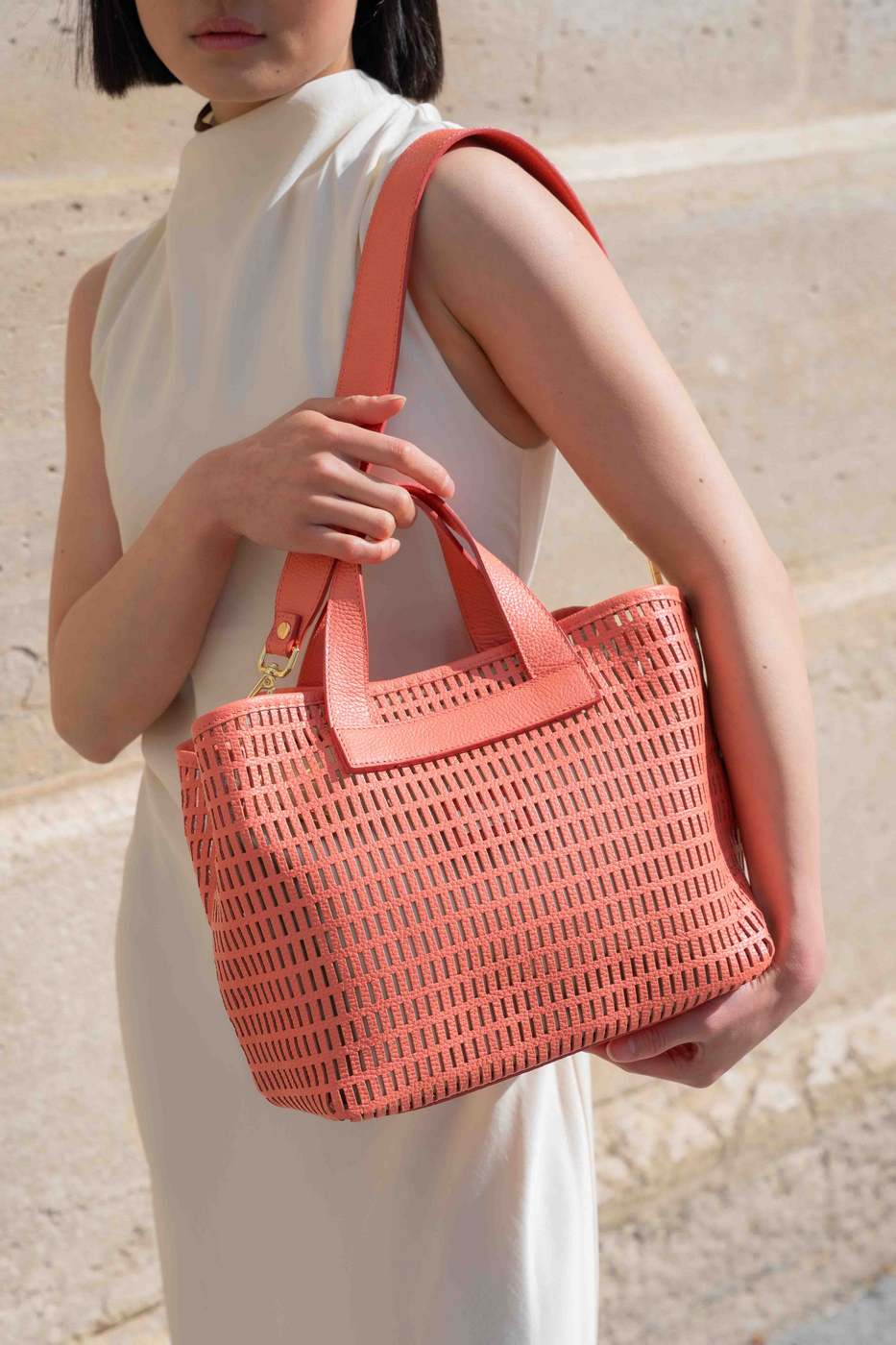 Sac A Bandouliere Soleil - Rose