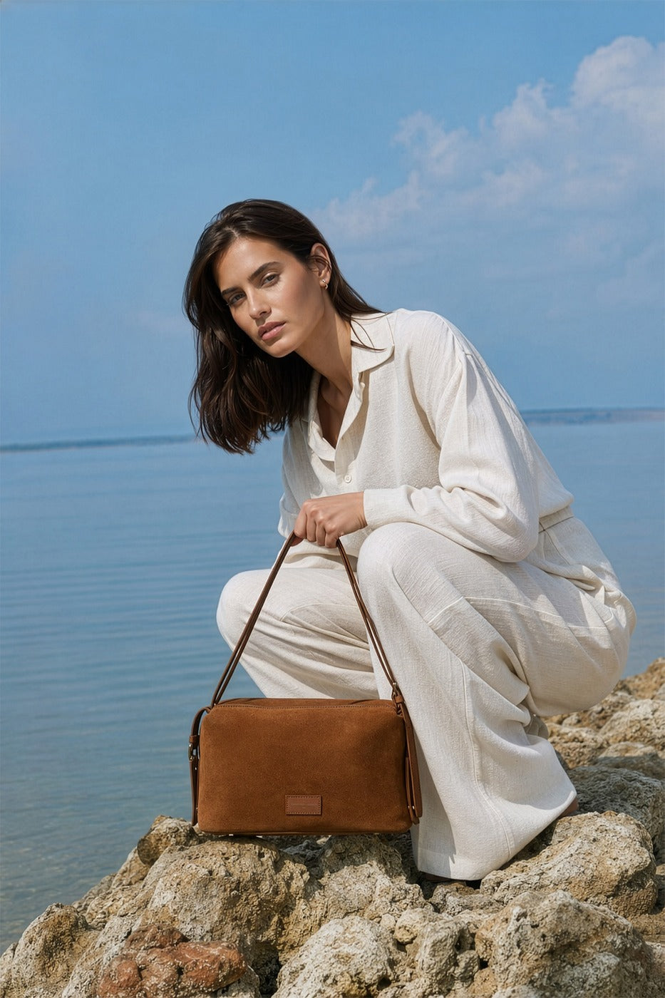 Sac A Bandouliere Yrah - Camel