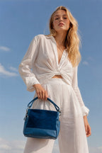 Bolso de Mano Zuri - Azul Rey