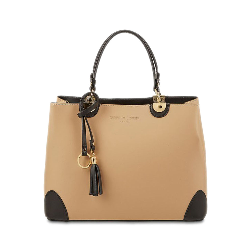 Sac À Main Armel - Beige Et Noir