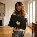 Crossbody-taske Ava - Sort