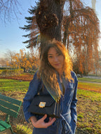 Crossbody-taske Ava - Sort
