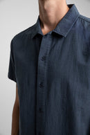 Rhythm - Chemise Classic Linen - Worn Navy - Homme