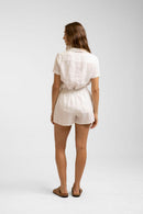 Rhythm - Shorts de playa clásicos - Blanco - Mujer