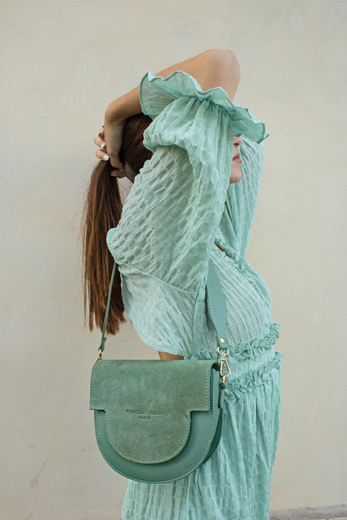 Bolso de hombro Lexa - Menta
