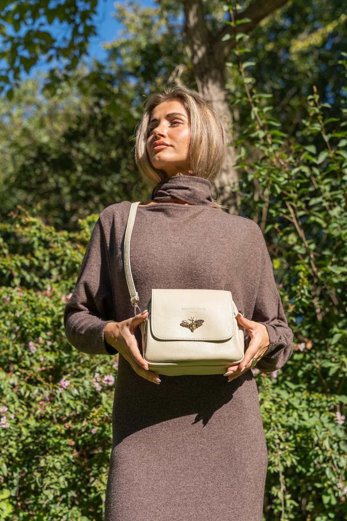 Bolso Bandolera Beeza - Beige