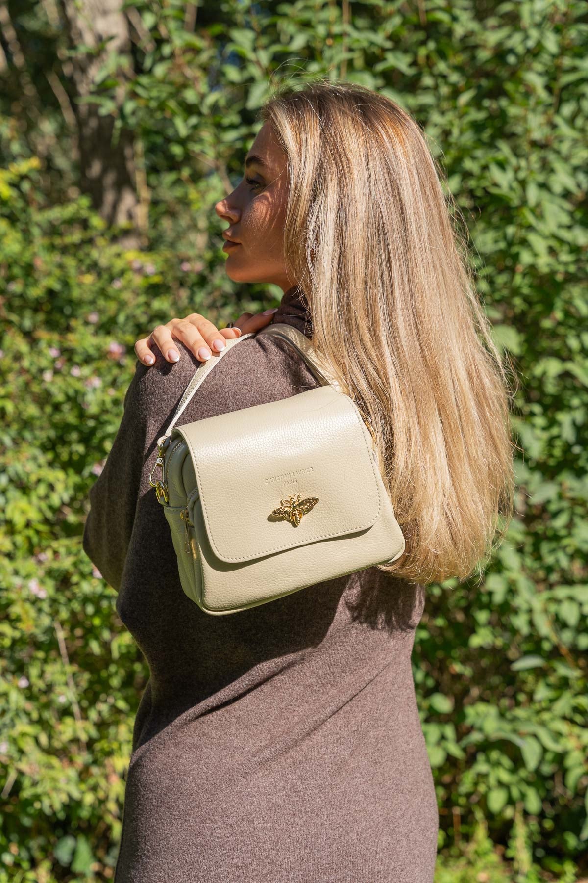 Bolso Bandolera Beeza - Beige