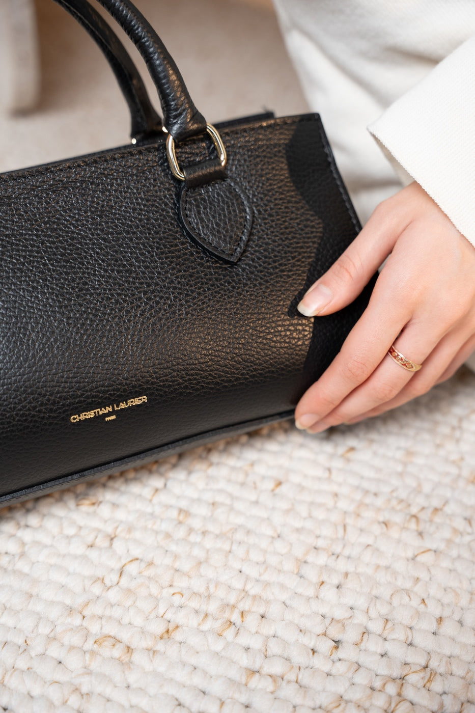Sac À Bandoulière Alexine - Noir