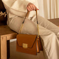 Sac À Bandoulière Ava - Camel