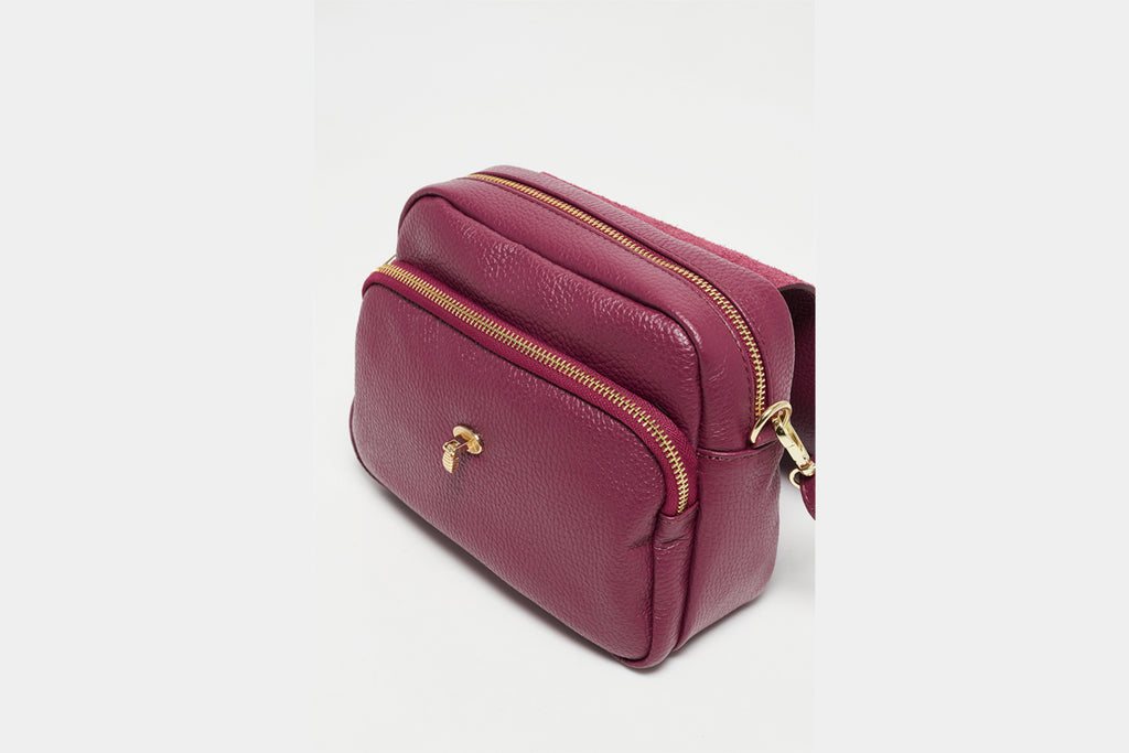 Bolso Bandolera Beeza - Ciruela
