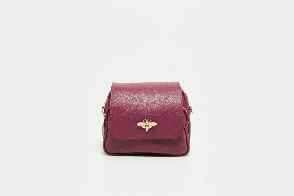 Bolso Bandolera Beeza - Ciruela