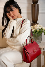 Ciara Shoulder Bag - Bordeaux