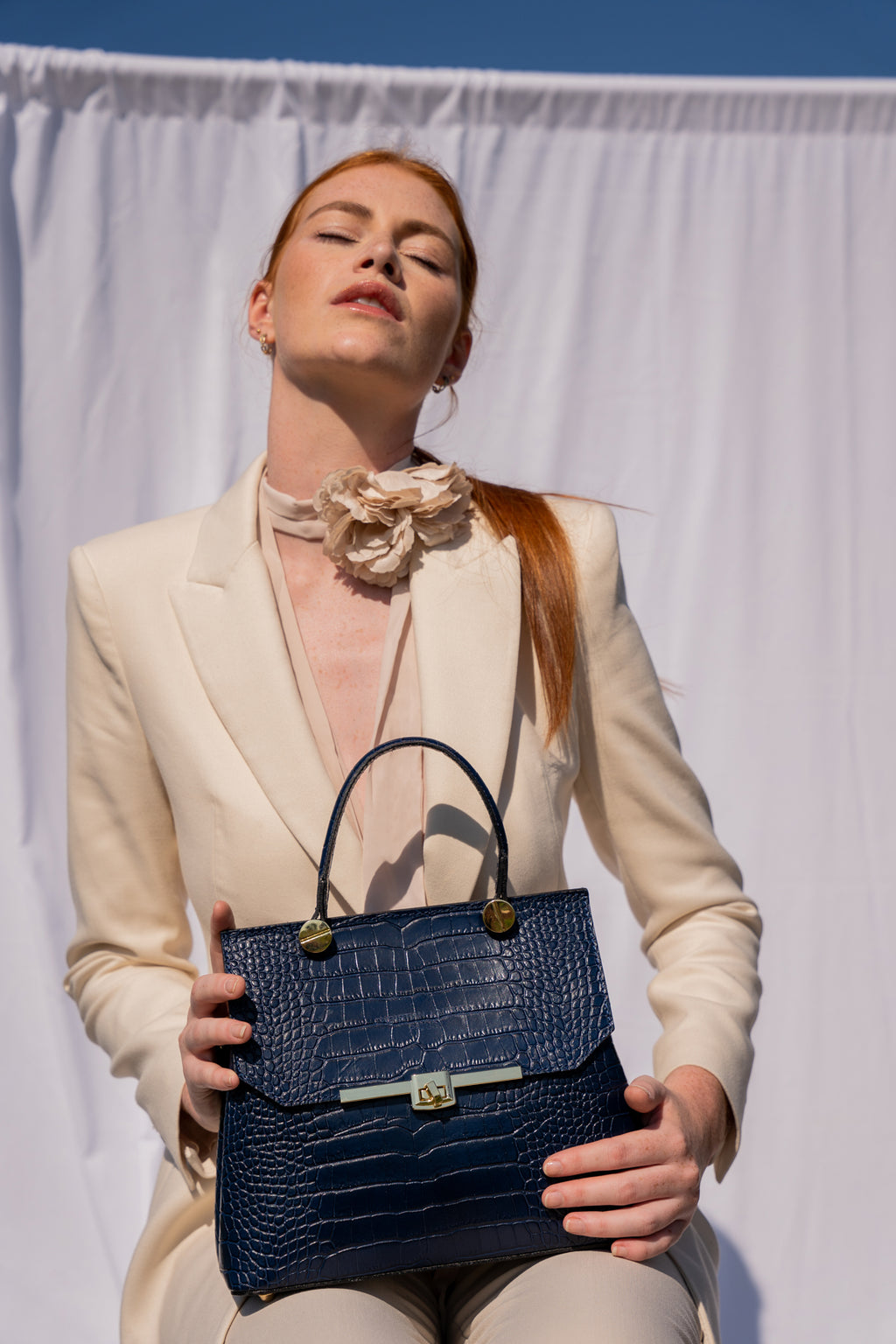 Emy Handbag - Blue